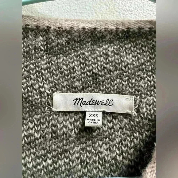 EUC | Women’s Madewell Thornton Mockneck Alpaca Sweater | Size XXS - Picture 8 of 8
